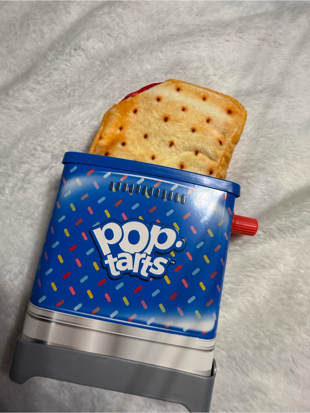 Pop-Tarts Plush Toaster Toy With Strawberry Pastry Kellogg’s Kawaii Pretend Play